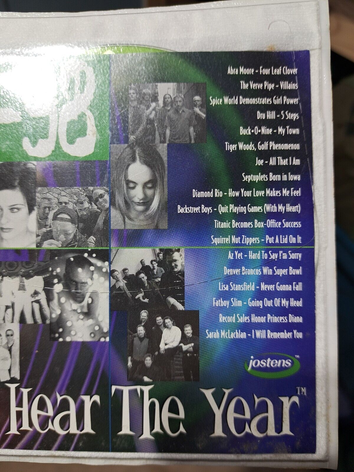 Vintage 97-98 Hear The Year CD , By JOSTEN