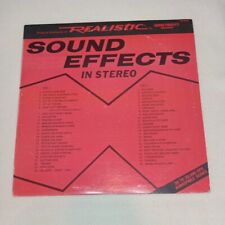 Realistic Sound Effects In Stereo 1971 Audio Fidelity 50-2018 LP 50 Effects picture