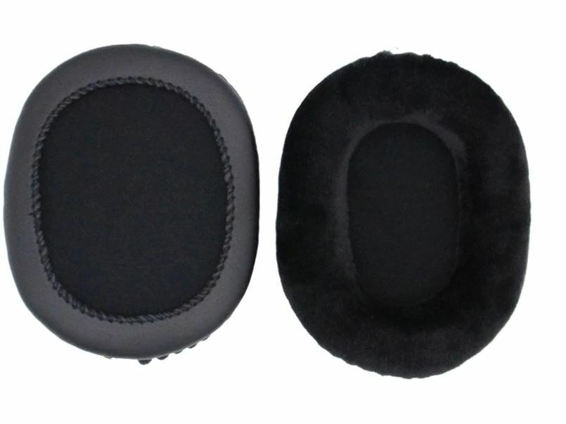 Velvet Ear Pads for ATH M50x M40X M30X M20 Sony MDR-7506 V6 CD900ST black