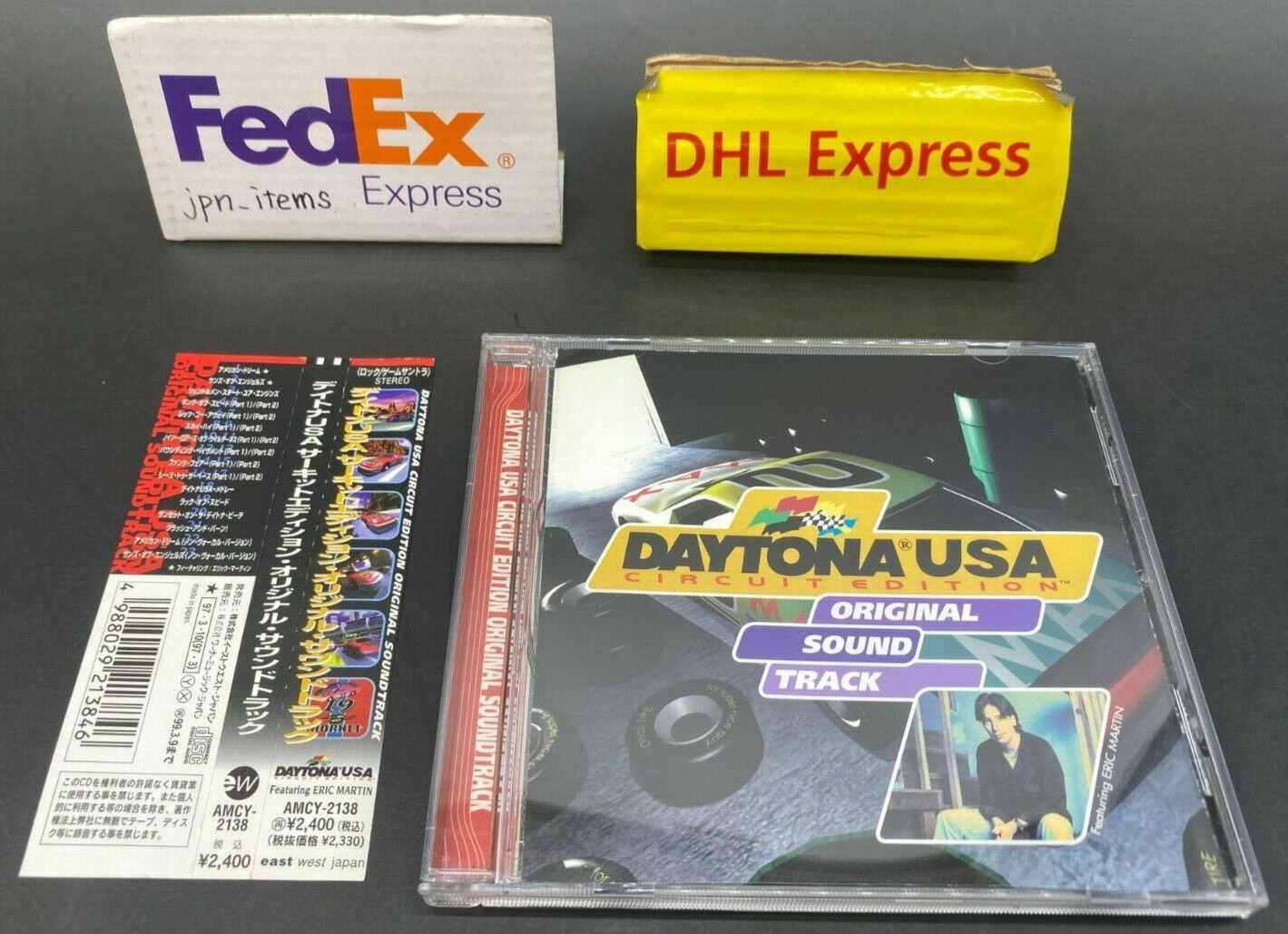 Daytona USA Circuit Edition Original Soundtrack 1CD OBI 1997 OST From Japan