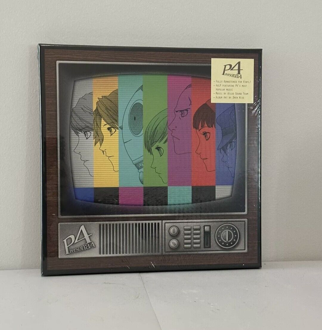 Persona 4 Vinyl Record Soundtrack Box Set 4xLP | IN HAND | 