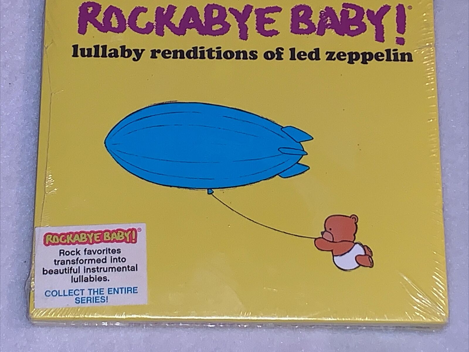 Rockabye Baby Lullaby Renditions of LED ZEPPELIN (CD, 2006) Factory Sealed, NEW