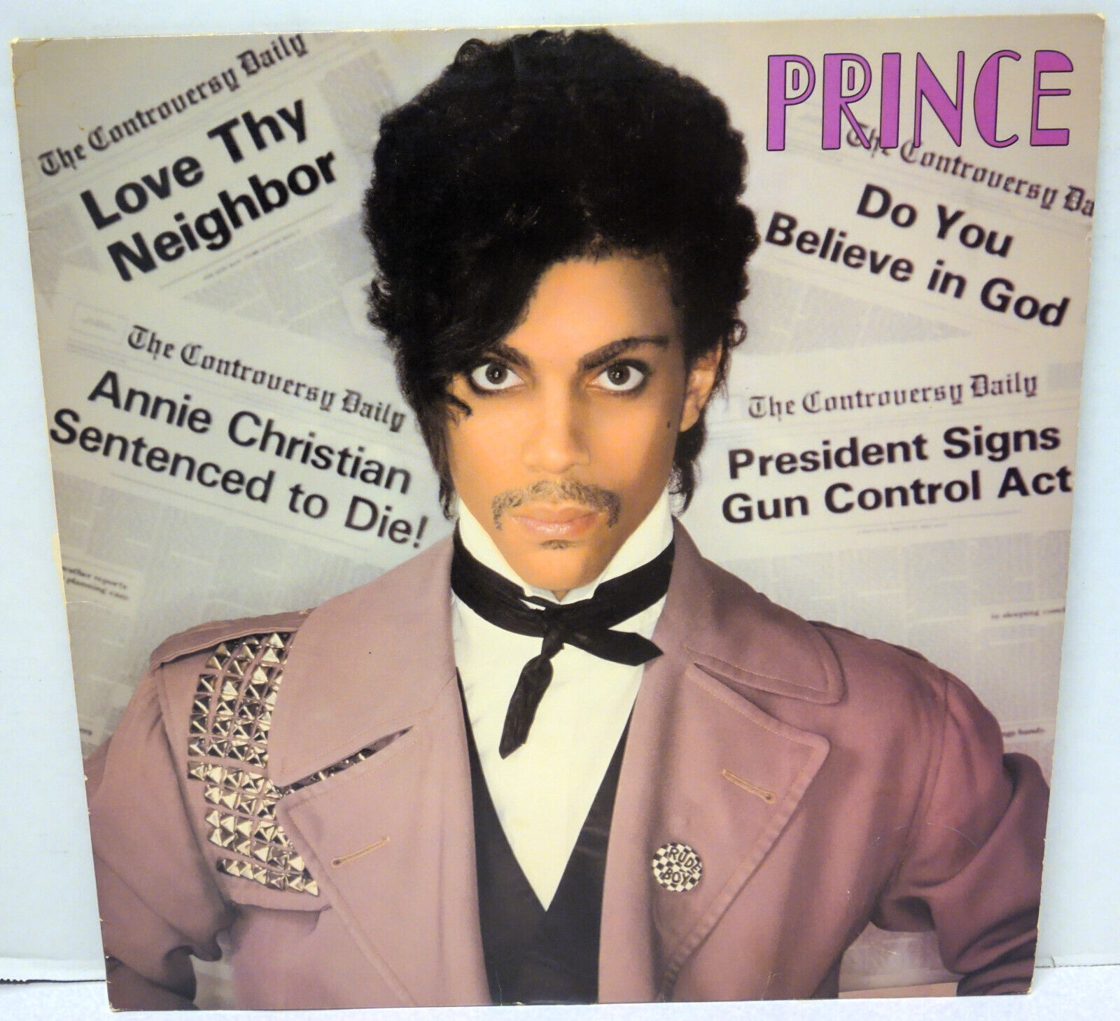 Prince - Controversy LP Warner Bros. BSK 3601 1981 Pressing - EX