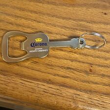 Corona Presents Kenny Chesney Bottle Opener Guitar Keychain Beer Drinking picture