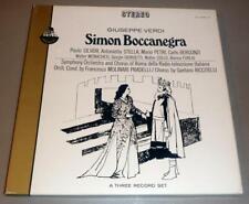 VERDI SIMON BOCCANEGRA 3 LP BOX Pradelli / Riccitelli picture