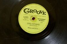 MICKEY & SYLVIA Love Is Strange GROOVE  78 V+ picture