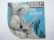 VAN SHIPLEY ENCORE  1966 RARE LP RECORD BOLLYWOOD INSTRUMENTAL INDIA indian VG picture