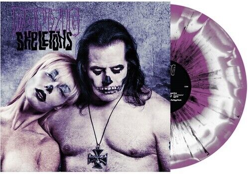 Danzig - Skeletons - Purple & White Swirl w/ Black Splatter [New Vinyl LP] Black