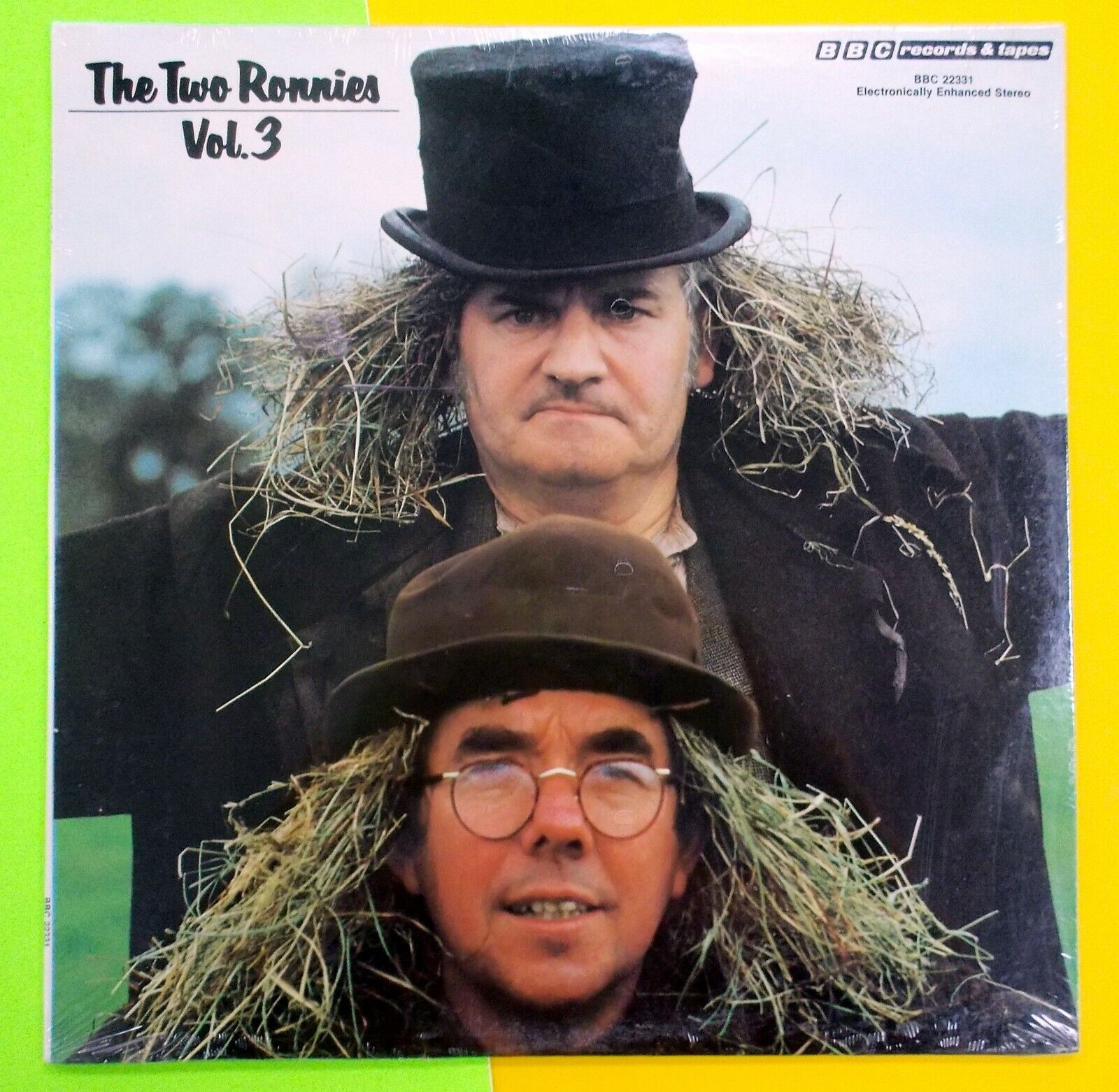 THE TWO RONNIES Vol.3 old stock, STILL SEALED LP 1978 BRITISH COMEDY  SW76