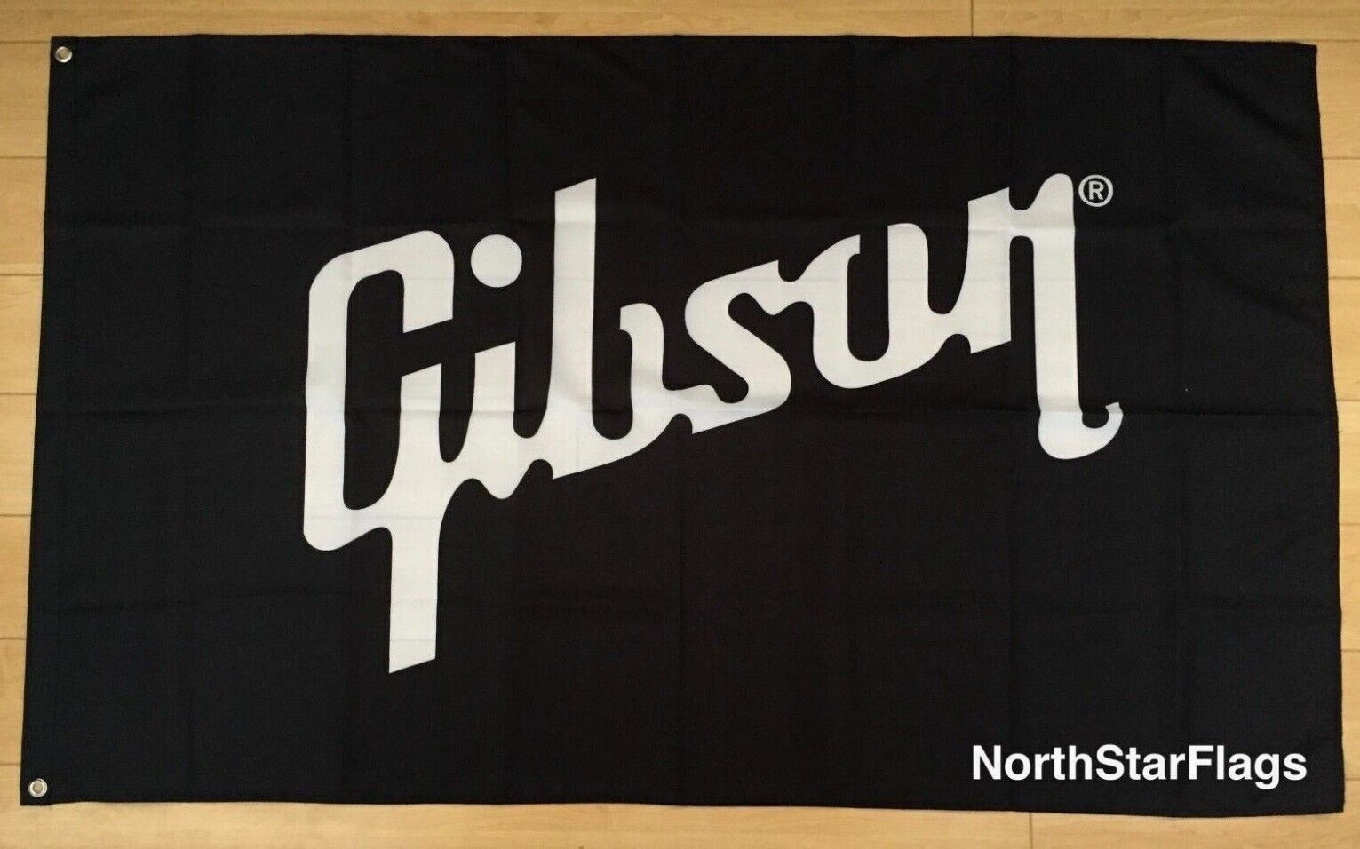 Gibson Guitar Logo 3x5 ft Flag Banner