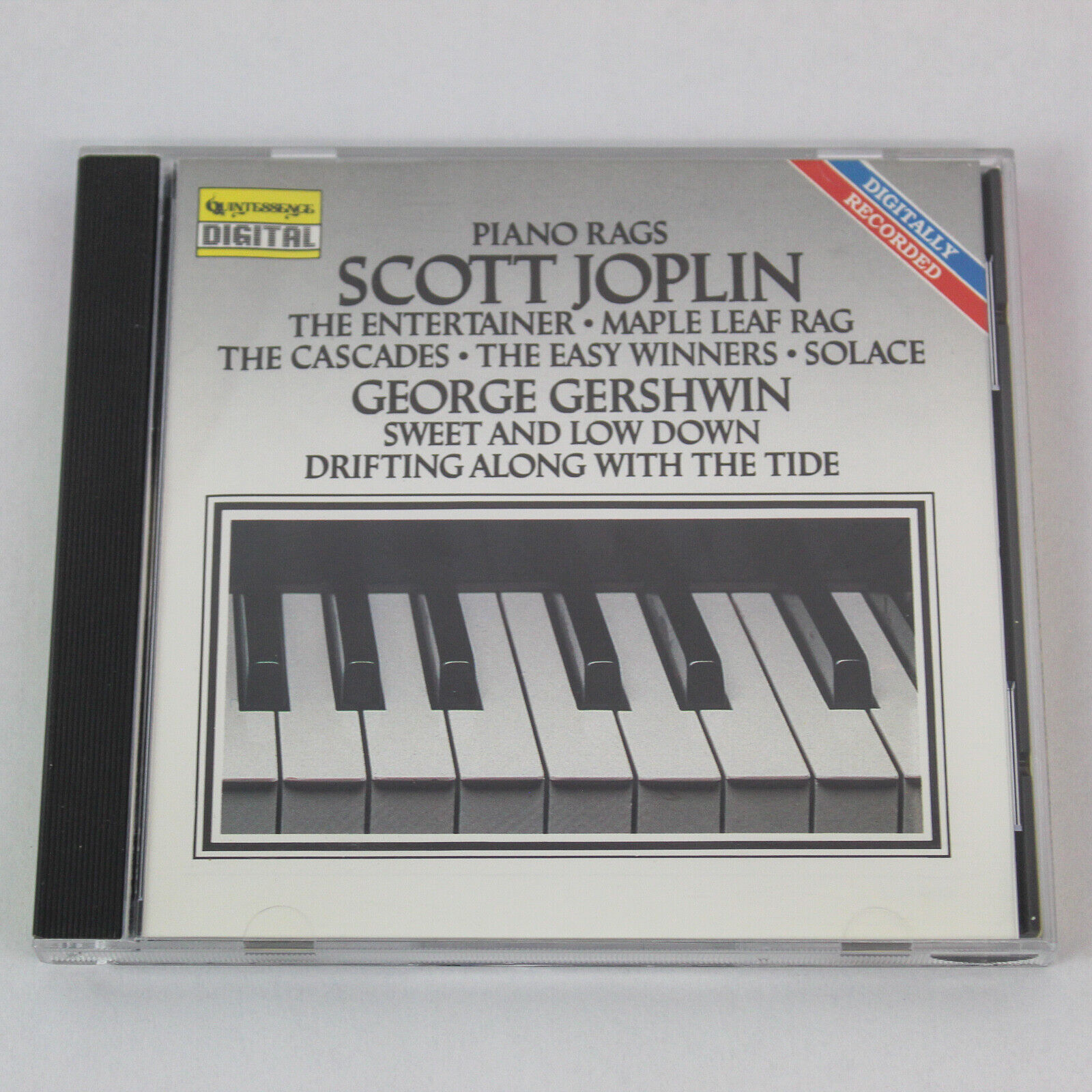 The Entertainer Piano Rags Scott Joplin Audio Music CD Disc 1983 Intersound Inc