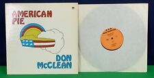 Rare Promo Don McClean  American Pie,  Vinyl LP Record Vinyl, Right On Records picture