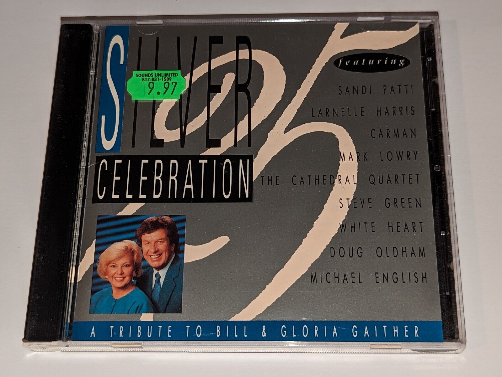 Silver Celebration 25: A Tribute to Bill & Gloria Gaither CD Sandi Patti/Carman+