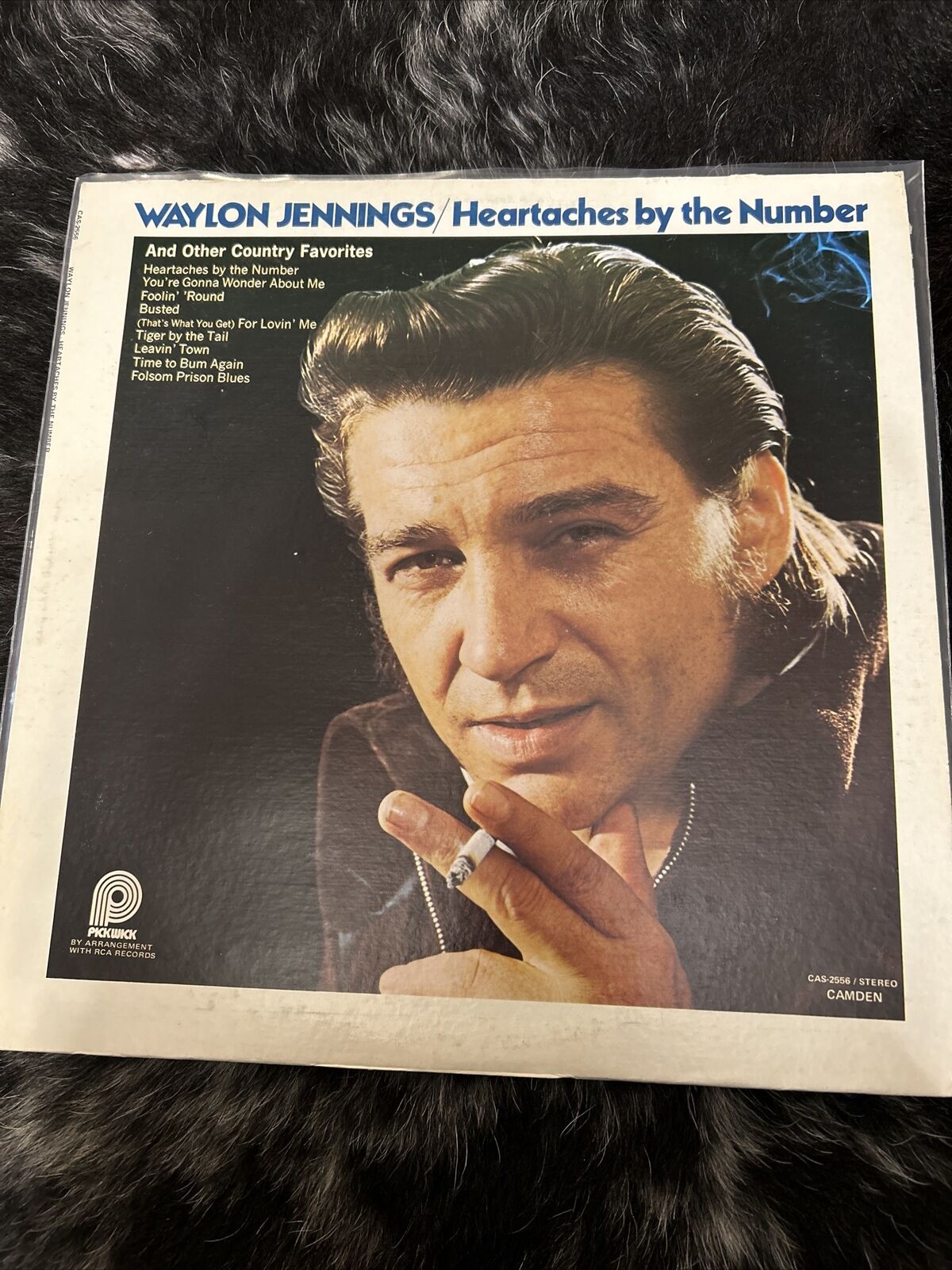 Waylon Jennings Vinyl/heartaches By The Number