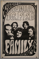 Family Roger Chapman Poster Original Vintage Mothers Erdington Birmingham 1969 picture