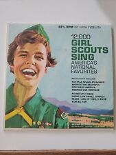 Vintage 12,000 GIRL SCOUTS SING America's National Favorites 7
