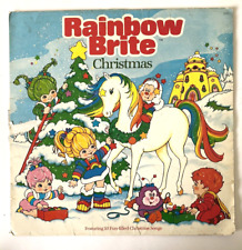 Vintage Rainbow Brite Christmas 1985 33 RPM Vinyl LP Album Record Disney Vista picture