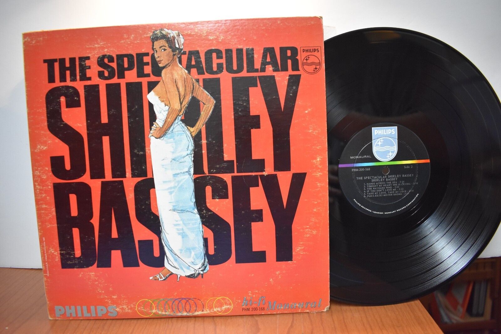Shirley Bassey The Spectacular Shirley Bassey LP Philips PHM 200-168 Mono