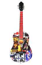 Beatles Tribute Wooden Miniature Guitar Replica picture