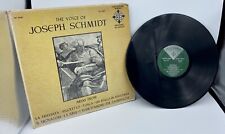 Vintage The Voice of Joseph Schmidt - Vinyl LP picture