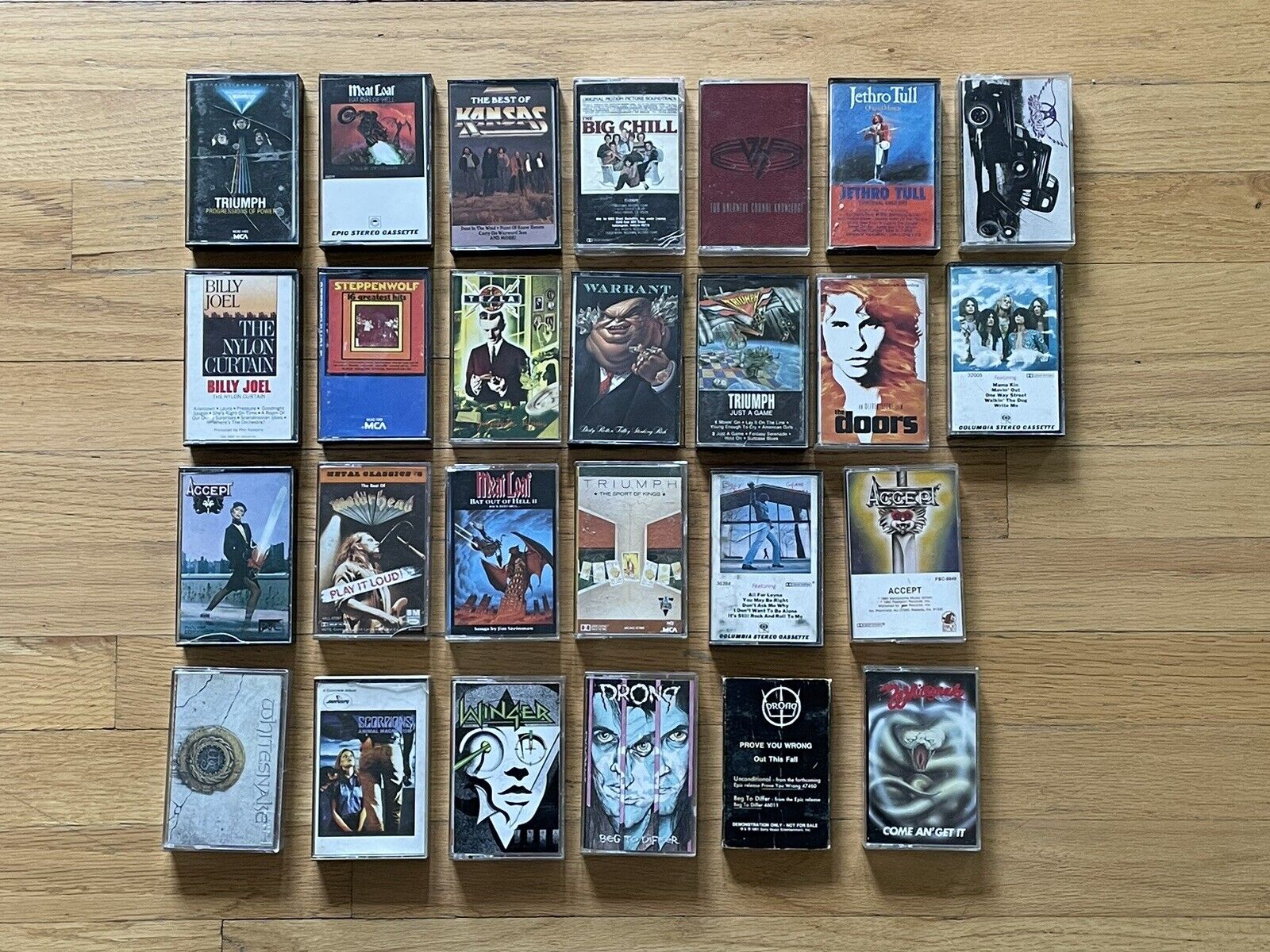 26 Vintage Audio Cassettes