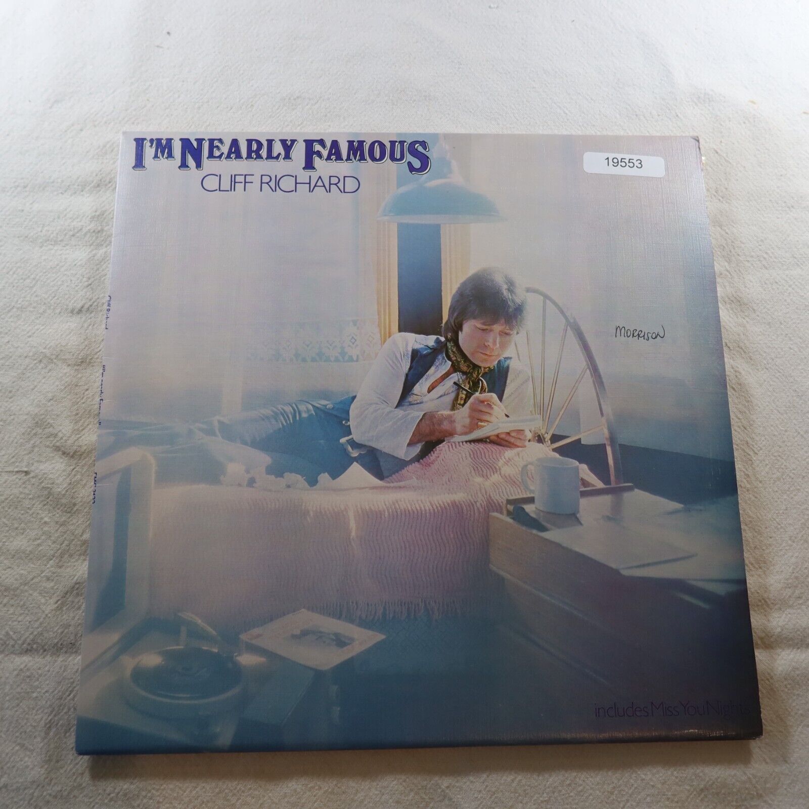 Cliff Richard I\'M Nearly Famous   Record Album Vinyl LP