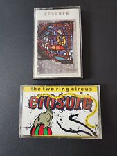 VINTAGE PAIR OF CASSETTE TAPES BY ERASURE TWO RING CIRCUS AND THE INNOCENTS picture