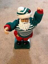 Vintage Sonic Activated Singing Musical Hula Hoop Animated Christmas Santa picture