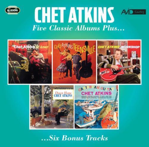 Chet Atkins Five Classic Albums Plus (CD) Album (UK IMPORT)