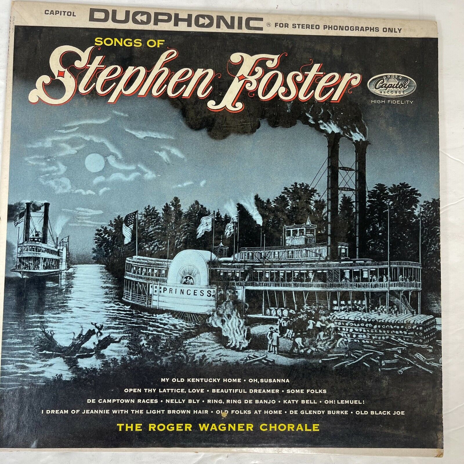 The Roger Wagner Chorale ‎– Songs Of Stephen Foster Vinyl, LP 1963 