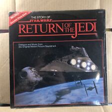 VTG 1983 The Story Of Star Wars Return Of The Jedi LP/ Booklet New Sealed picture