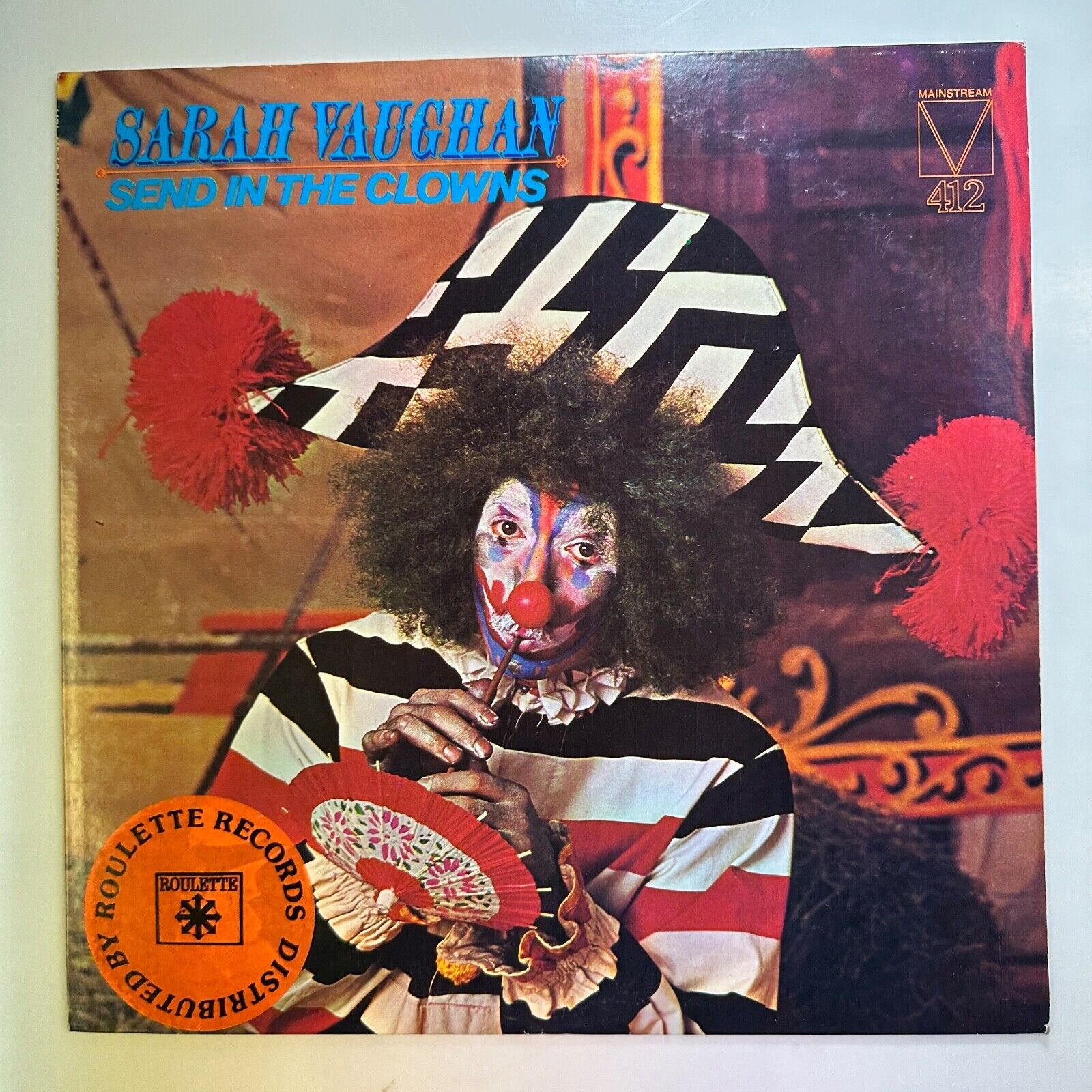 Send In The Clowns LP Record Vinyl Sarah Vaughan