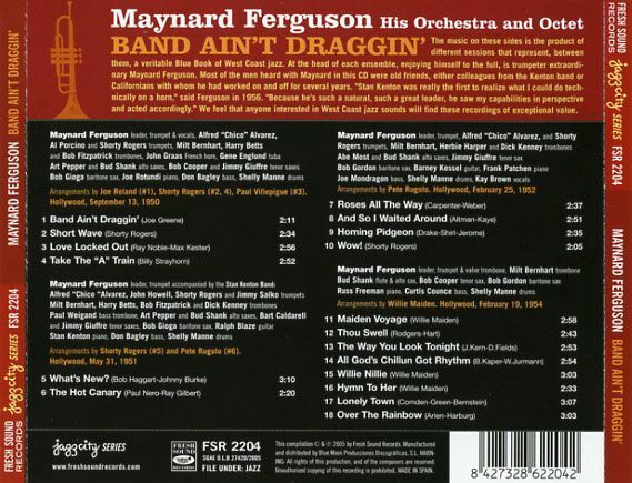 Maynard Ferguson Band Ain\'t Draggin\' - His Orchestra And Octet 1950-1954