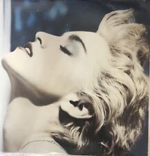 Madonna True Blue ORIGINAL 1986 LP Sire w/ poster  Excellent picture