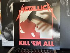 Metallica ‎Kill 'Em All LP 1983 Music For Nations ‎MFN 7 VG+/VG++ Rare W/Inner picture