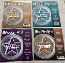 4 CDG KARAOKE LEGENDS DISCS ELVIS PRESLEY VOL 1-4 OLDIES ROCK CD+G MUSIC SONGS . picture