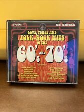 Love, Peace and Folk Rock Hits of the 60's & 70's (3-CD , 1999) 50 Songs Tested picture