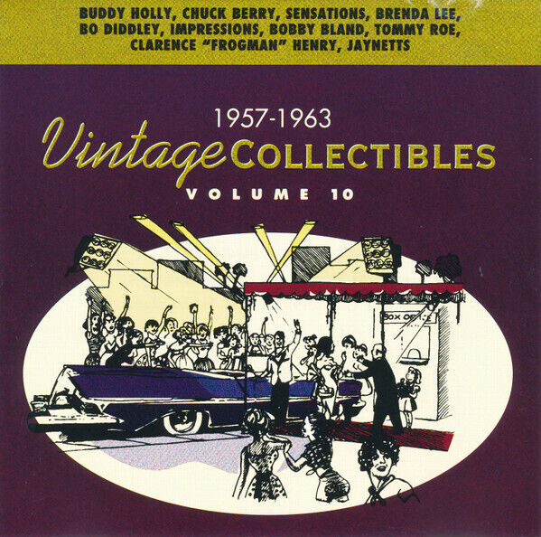 1957-1963 Vintage Collectibles Volume 10 CD Compilation Rock