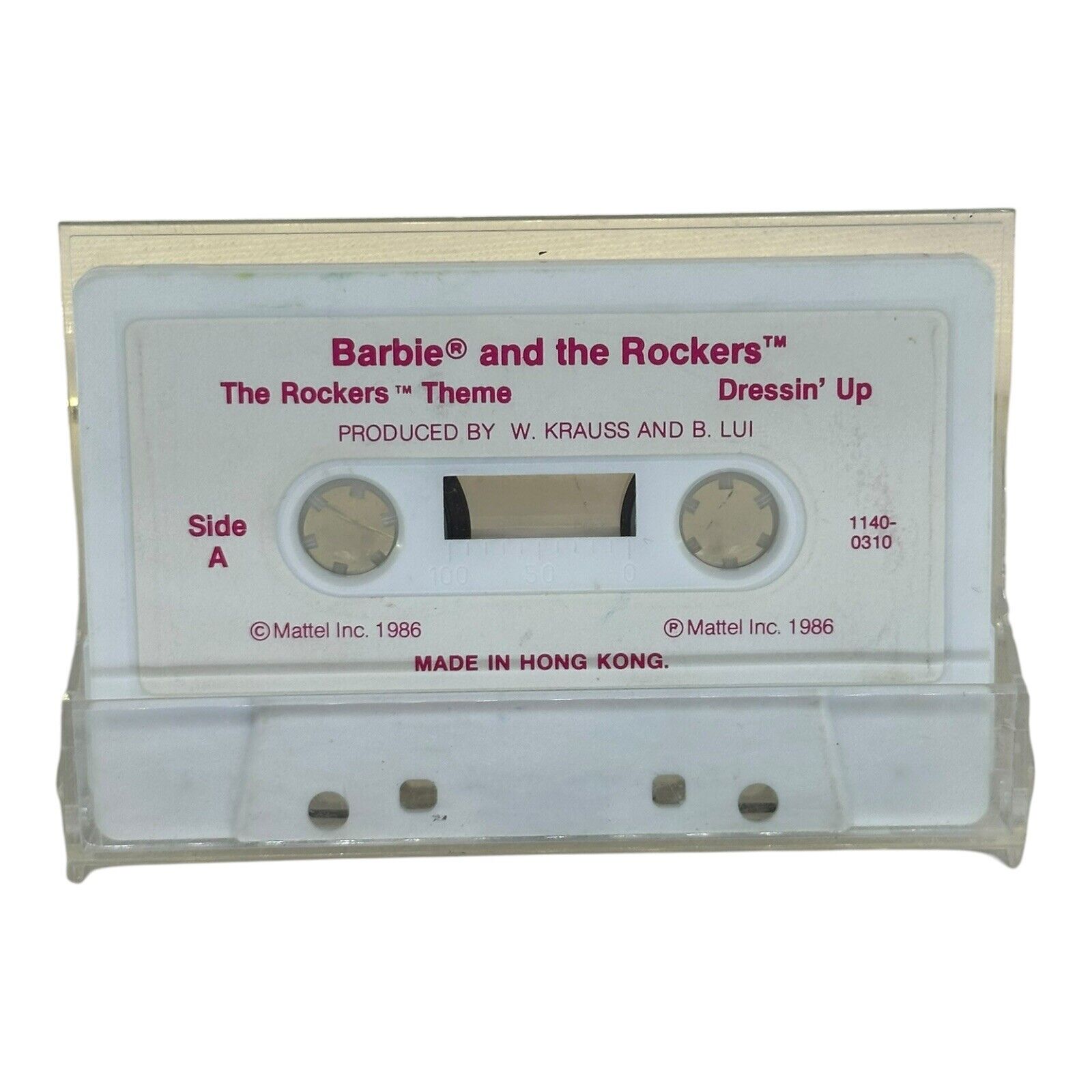 Barbie and the Rockers Cassette Tape 1986 Mattel Theme Song Vintage TESTED WORKS