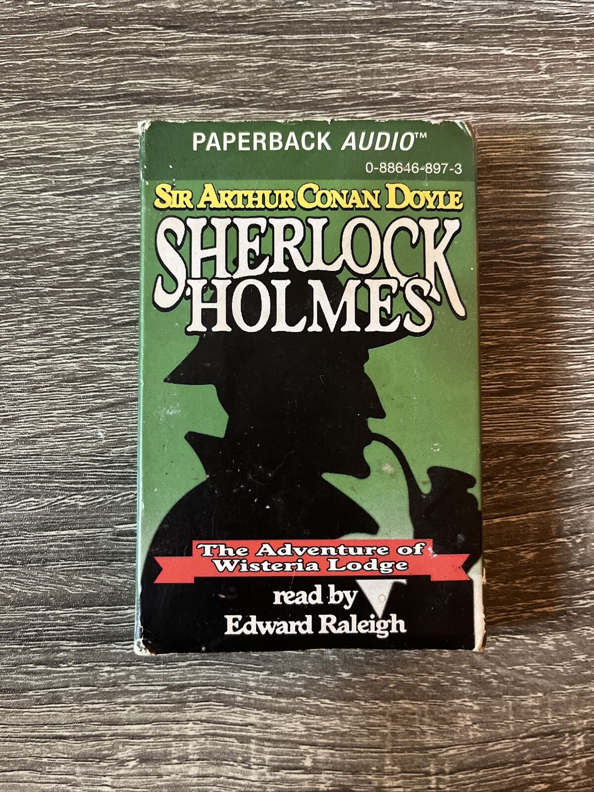 Sherlock Holmes Sir Arthur Conan Doyle audio cassette read by Edward Raleigh #3