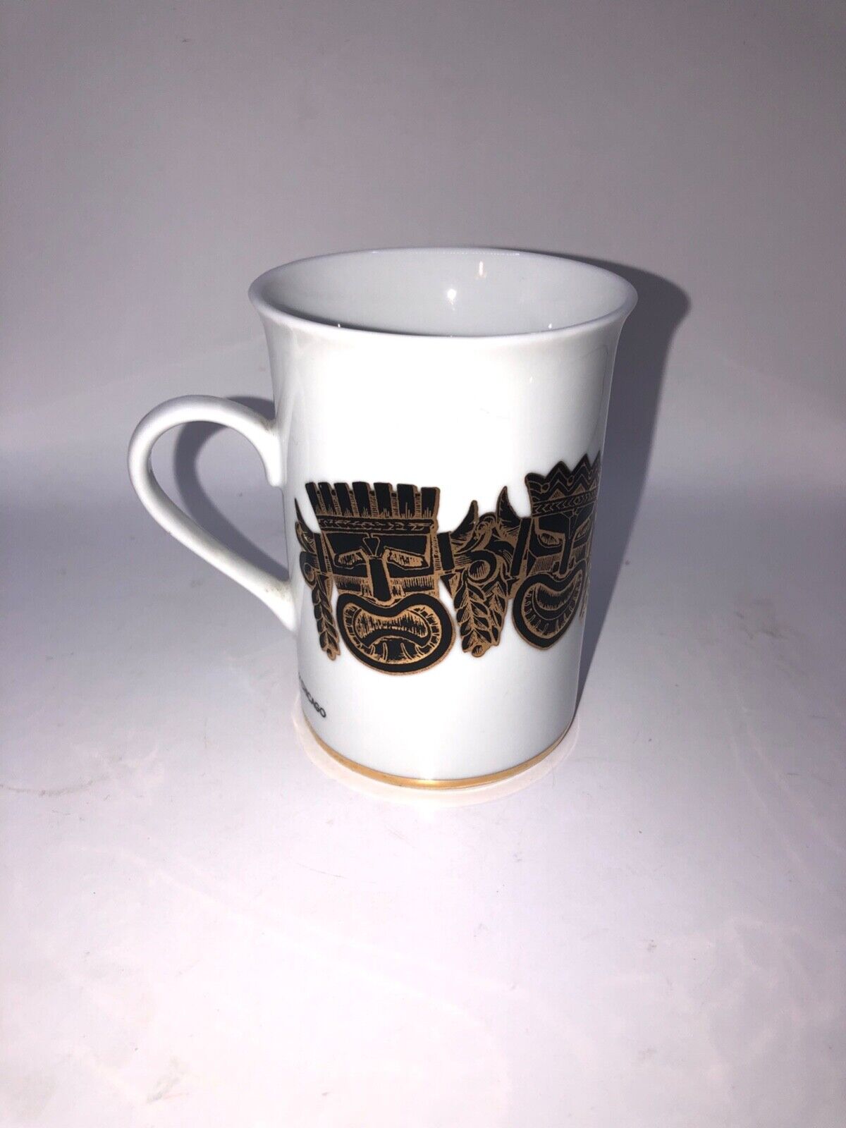 Lyric Opera of Chicago Tragedy Comedy Coffee Mug Cup Hand Painted Mary Laughlin