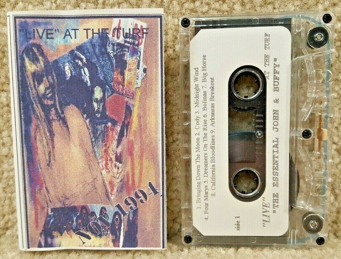 Vintage 1994 Cassette Tape The Essential John & Buffy Live At The Turf Scotland