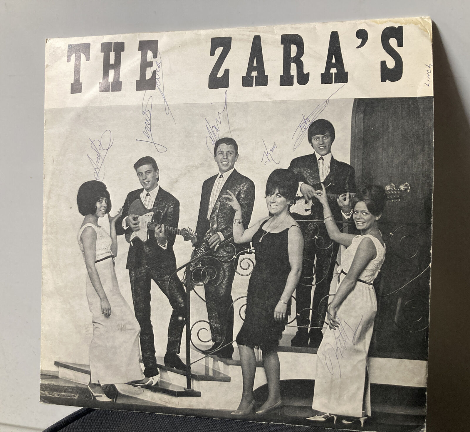 THE ZARAS The ZARA\'S WAY RARE 1960  GERMAN IMPORT KERSTEN 650031  Signed By All