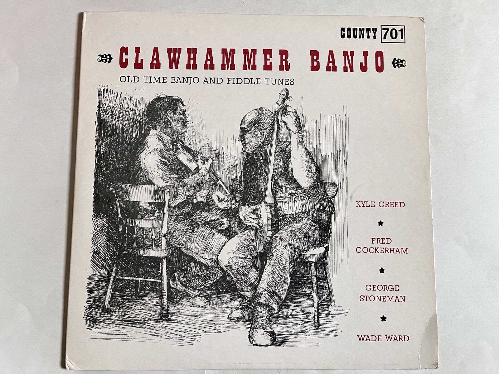 Clawhammer Banjo~Old Time Banjo And Fiddle Tunes~Kyle Creed~Fred Cockerham