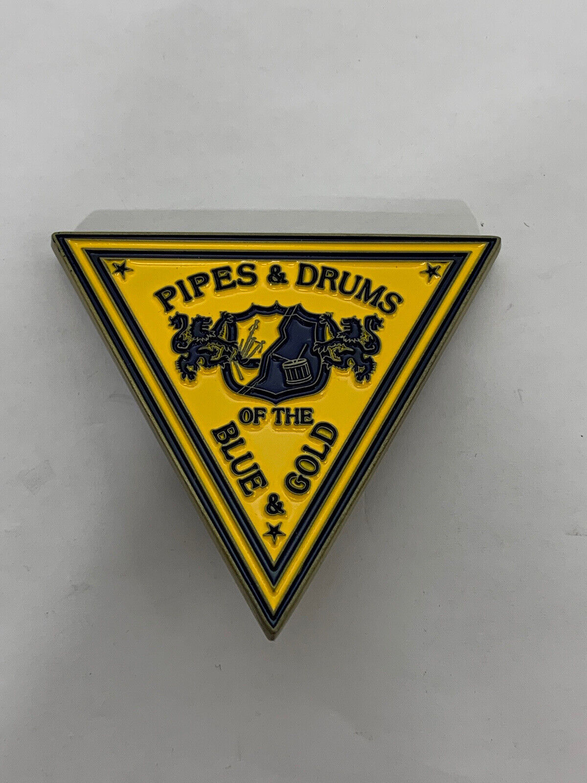 Pipes & Drums of the Blue and Gold NJSP New Jersey State Police Challenge Coin