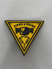 Pipes & Drums of the Blue and Gold NJSP New Jersey State Police Challenge Coin picture