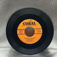 Ray Bloch Donkey Tango/Vicki Vintage Vinyl 7” 45 CORAL 9-61090 VG picture