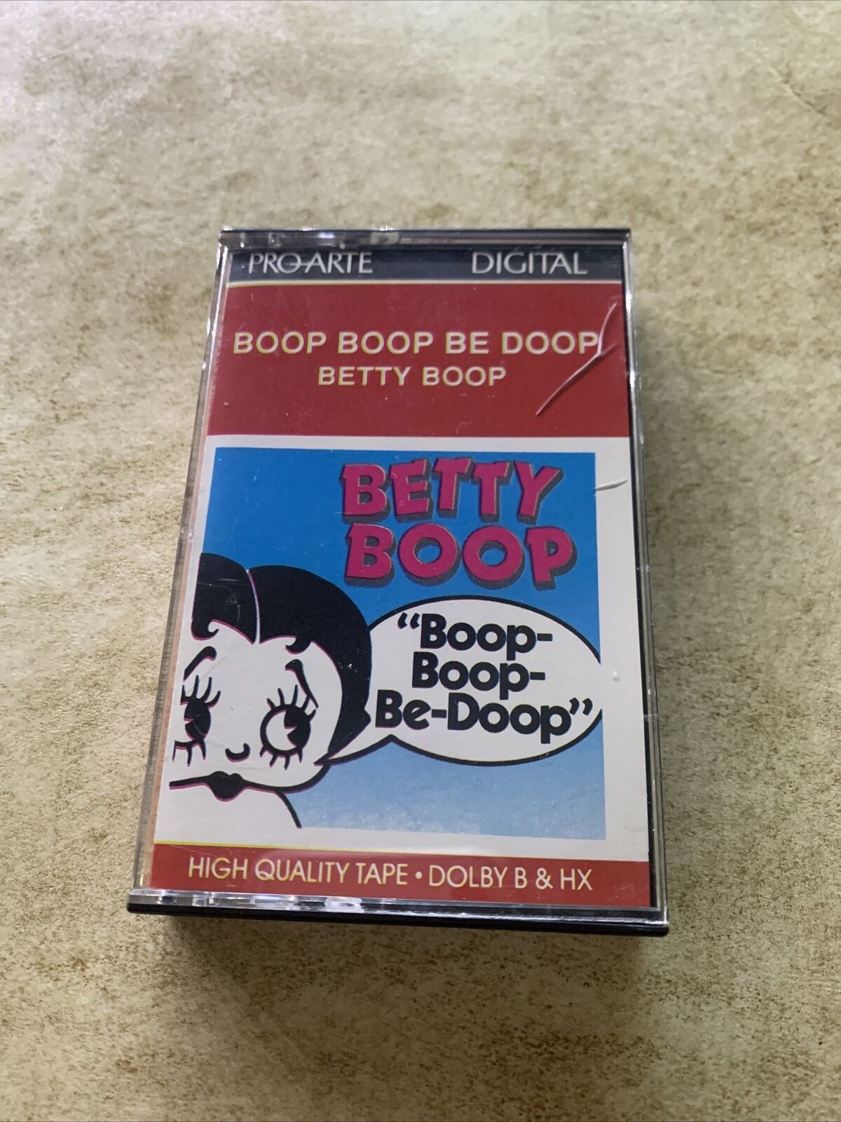 Boop Boop Be Doop by Betty Boop (Cassette, 1989, Pro-Arte Records)