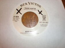 Trade Martin 45 Work Song PROMO RCA VICTOR picture