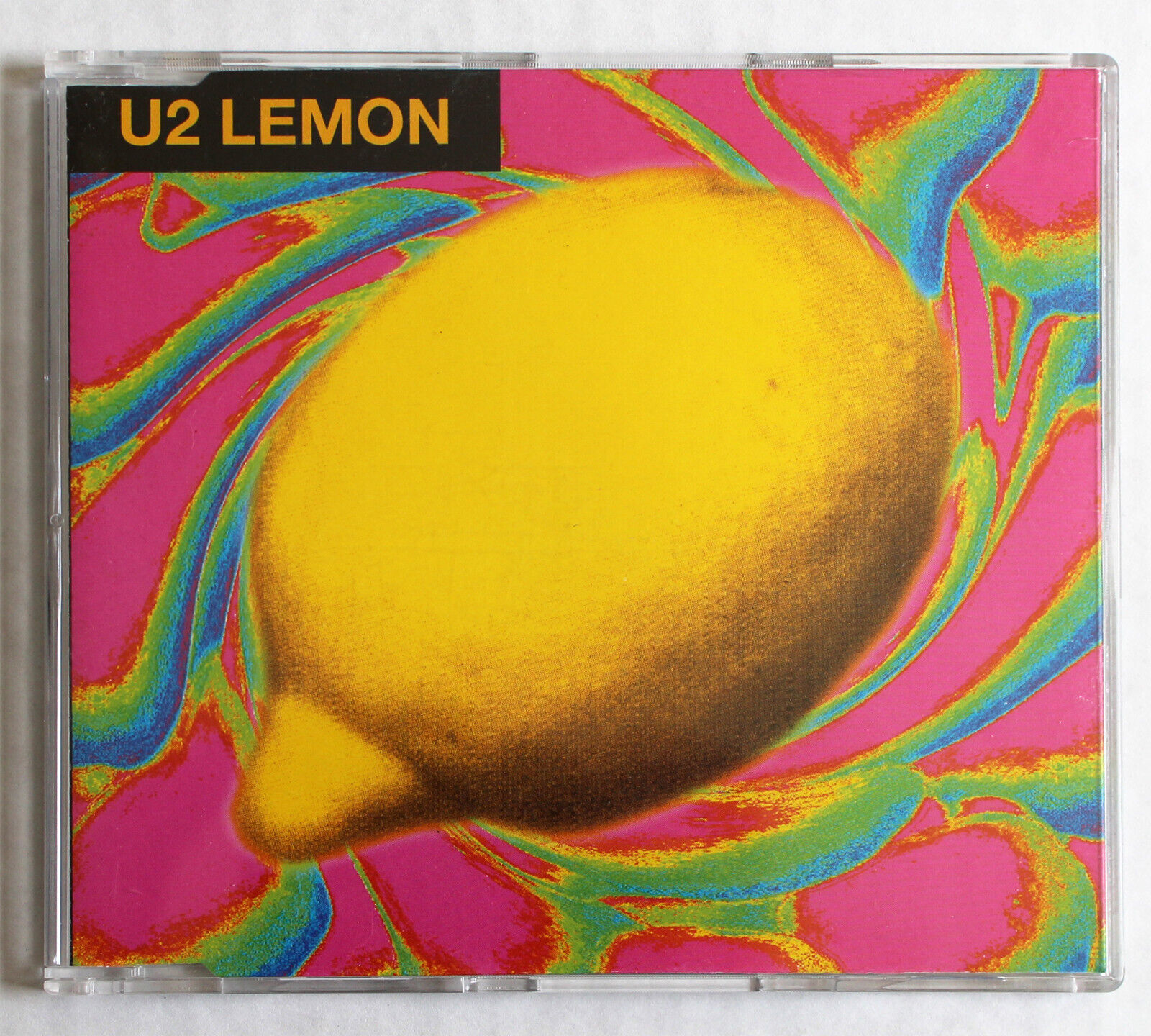 U2 Lemon (Edit) CD Rare 1993 1-Track PROMO Single UK Press LEMCD1 The Edge BONO